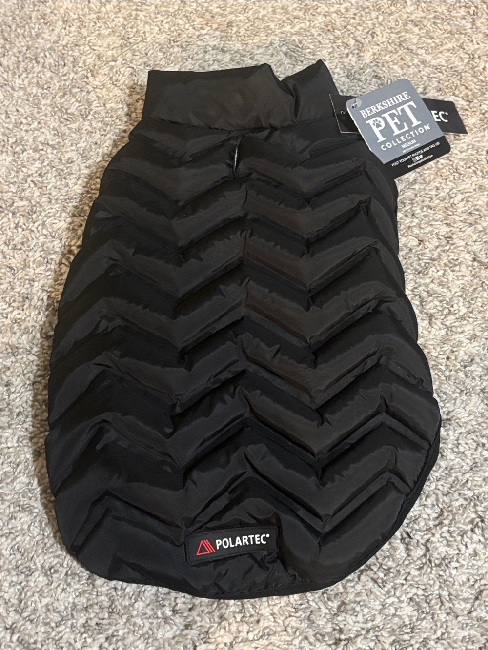 NWT Berkshire Pet Polartec Dog Jacket Medium